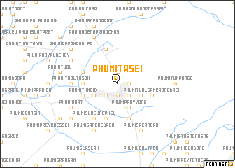 map of Phumĭ Tasei