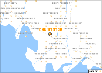 map of Phumĭ Tatôr