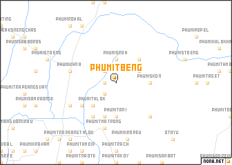 map of Phumĭ Tbêng