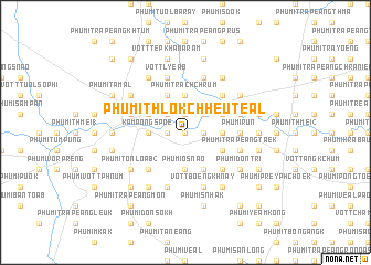 map of Phumĭ Thlŏk Chheutéal