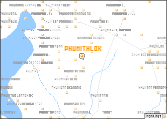 map of Phumĭ Thlôk