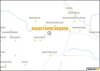 map of Phumĭ Thmâ Chruŏnh