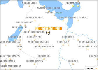 map of Phumĭ Thmâ Dăb