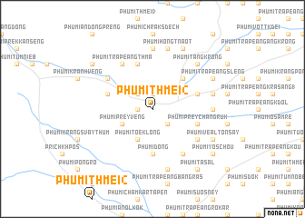 map of Phumĭ Thmei (2)