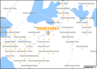 map of Phumĭ Thmei (2)