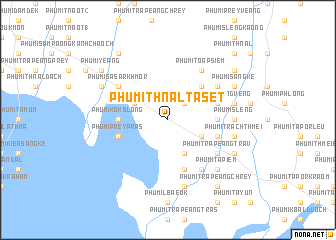 map of Phumĭ Thnál Ta Sĕt