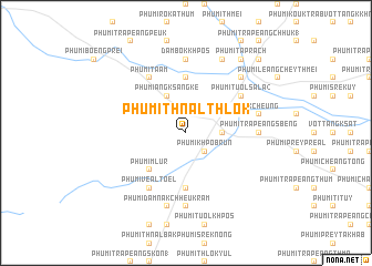 map of Phumĭ Thnál Thlôk