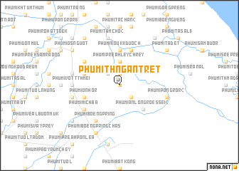 map of Phumĭ Thngăn Trét