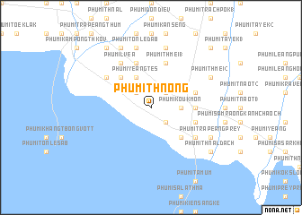 map of Phumĭ Thnóng