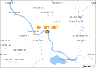 map of Phumĭ Thŏng