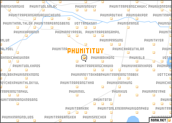 map of Phumĭ Titŭy