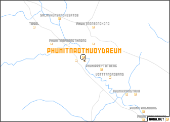 map of Phumĭ Tnaôt Muŏy Daeum