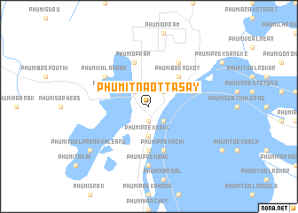 map of Phumĭ Tnaôt Ta Say