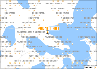 map of Phumĭ Tnaôt