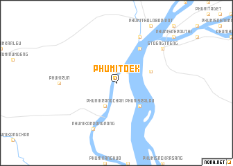 map of Phumĭ Tœ̆k