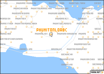 map of Phumĭ Tônloăb (2)