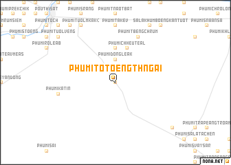 map of Phumĭ Tôtœ̆ng Thngai