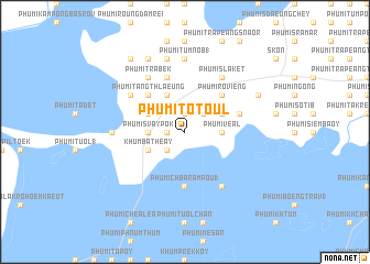 map of Phumĭ Tôtoŭl