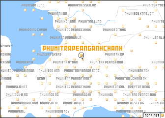 map of Phumĭ Trâpeăng Ânhchanh