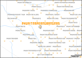 map of Phumĭ Trâpeăng Báng Rás