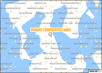 map of Phumĭ Trâpeăng Châk