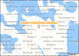 map of Phumĭ Trâpeăng Châmbák