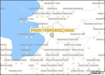 map of Phumĭ Trâpeăng Chhuk