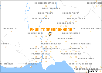 map of Phumĭ Trâpeăng Khnar