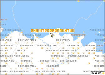 map of Phumĭ Trâpeăng Khtŭm