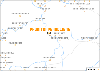 map of Phumĭ Trâpeăng Liĕng