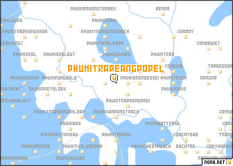 map of Phumĭ Trâpeăng Pôpél