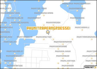 map of Phumĭ Trâpeăng Rœssei