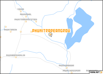 map of Phumĭ Trâpeăng Roŭ