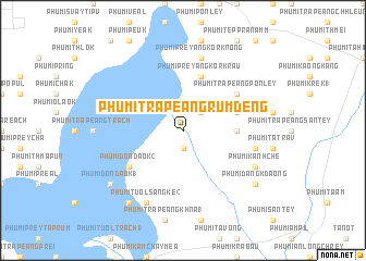 map of Phumĭ Trâpeăng Rumdéng