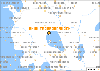 map of Phumĭ Trâpeăng Smăch