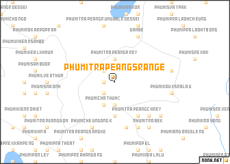 map of Phumĭ Trâpeăng Srângê