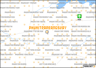 map of Phumĭ Trâpeăng Svay