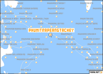 map of Phumĭ Trâpeăng Ta Chey