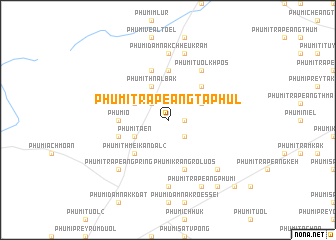 map of Phumĭ Trâpeăng Ta Phŭl