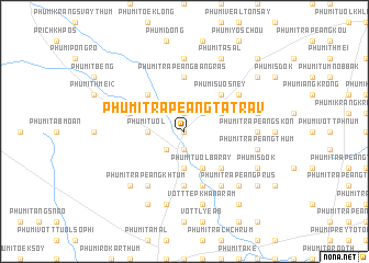 map of Phumĭ Trâpeăng Tatrav