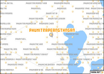 map of Phumĭ Trâpeăng Thngăn