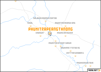 map of Phumĭ Trâpeăng Thnóng