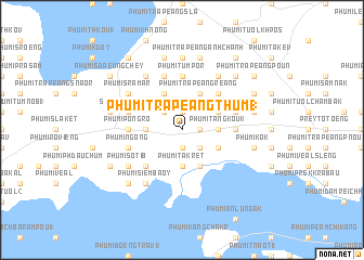 map of Phumĭ Trâpeăng Thum (1)