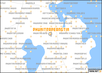 map of Phumĭ Trâpeăng Tĭm