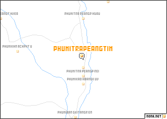 map of Phumĭ Trâpeăng Tim