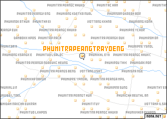 map of Phumĭ Trâpeăng Trâyœ̆ng