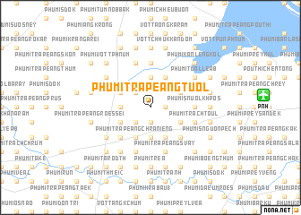 map of Phumĭ Trâpeăng Tuŏl