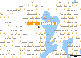 map of Phumĭ Trâpeăng Vêng