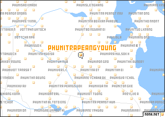 map of Phumĭ Trâpeăng Yoŭng