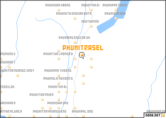 map of Phumĭ Trâsĕl